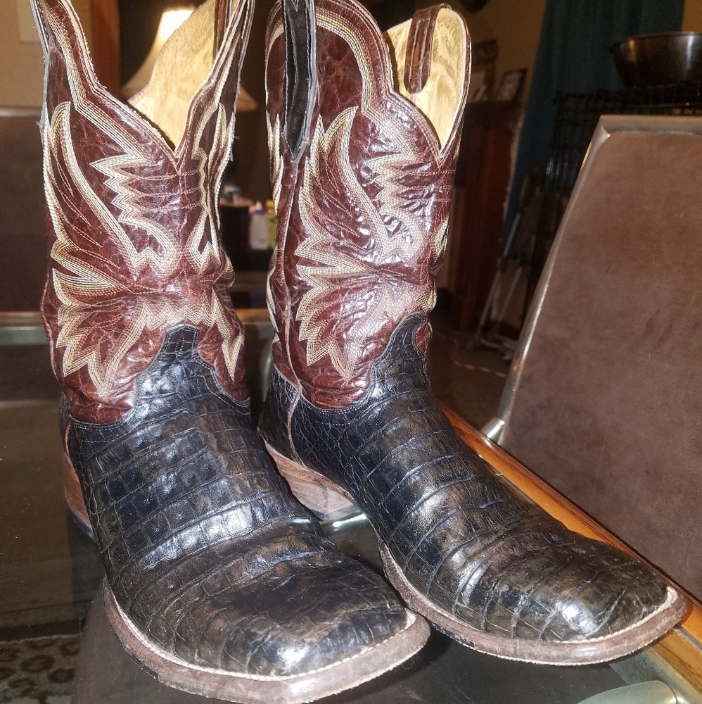 Mens Caiman Cinch boots size 10.5 D